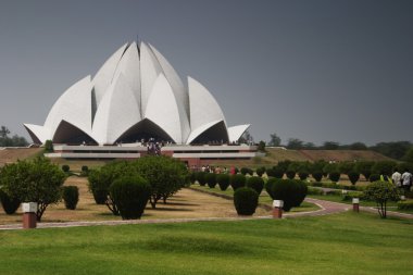 Lotus Temple, New Delhi clipart