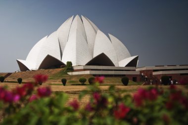 Lotus Temple, New Delhi clipart