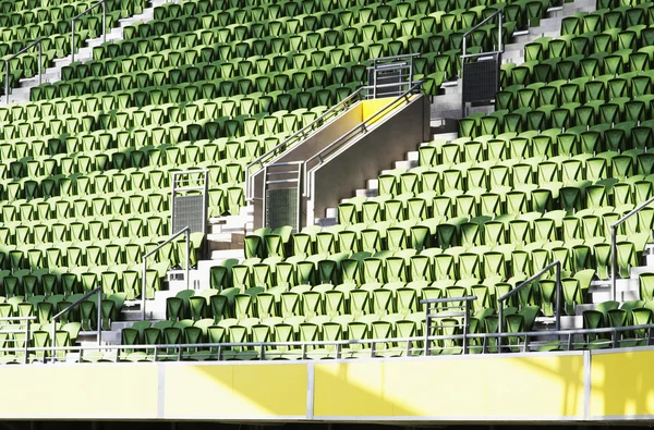 Empty rugby stadium, Aviva Stadium — Stock Photo, Image