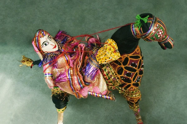 Marionnettes traditionnelles, New Delhi — Photo