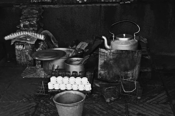 Tea stall, New Delhi — Stock Photo, Image