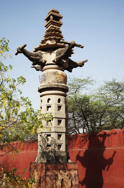 Kolumna lakshmi narayan Temple — Zdjęcie stockowe