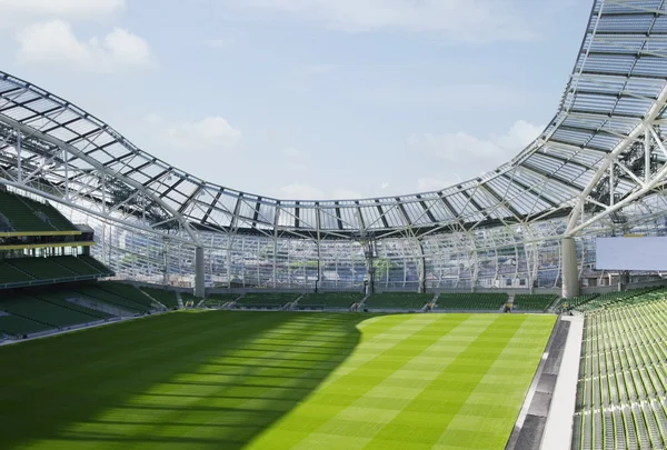 Empty rugby stadium, Aviva Stadium — Stock Photo, Image