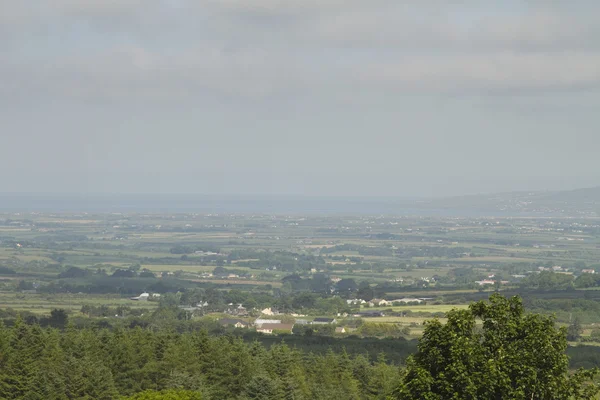 Vue en angle élevé d'une ville — Photo