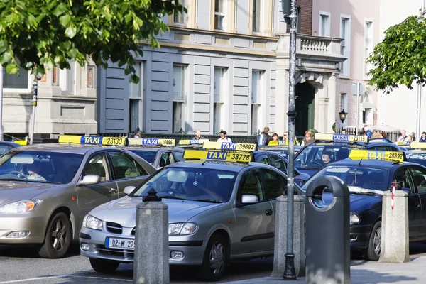 Traffic jam in a city — Stock Photo, Image