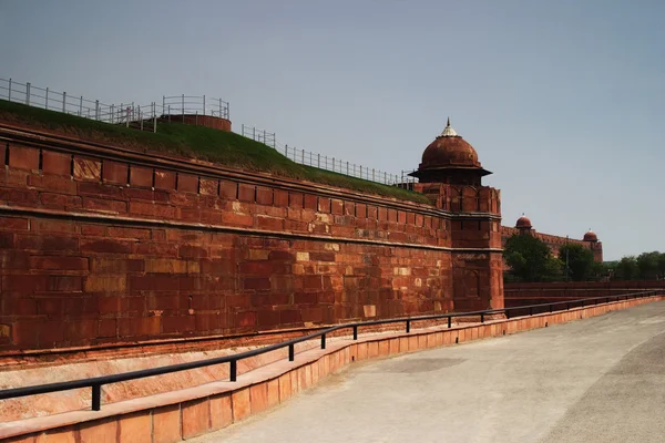 Оборонительная стена форта, Красная крепость — стоковое фото