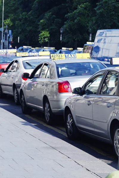 Stau in einer Stadt — Stockfoto