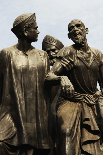 Estatua que representa la histórica Marcha de Dandi, Gyarah Murti —  Fotos de Stock