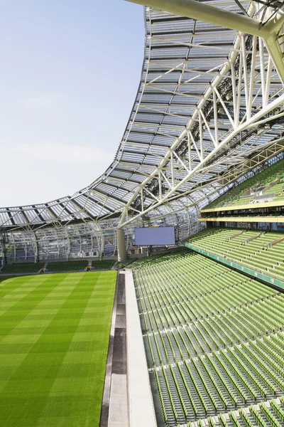 Empty rugby stadium, Aviva Stadium — Stock Photo, Image