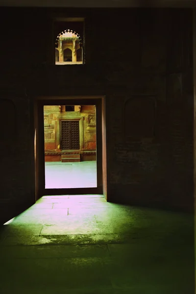 城砦、アグラ砦の戸口 — ストック写真