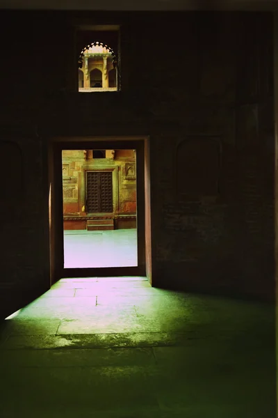 Porta di un forte, Forte di Agra — Foto Stock