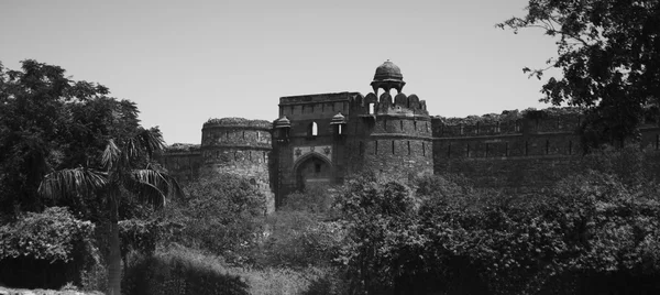 Vieja fortaleza, delhi, india — Foto de Stock