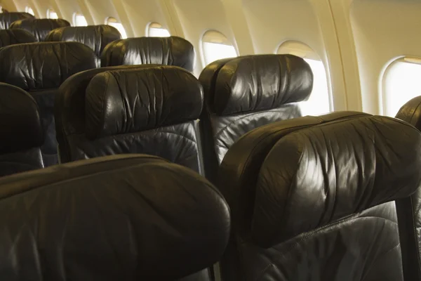Zetels in een vliegtuig — Stockfoto