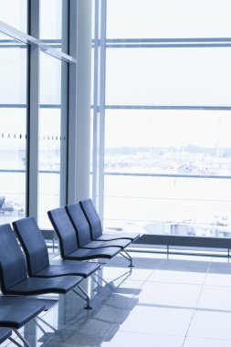 bir Havaalanı Lounge koltukları