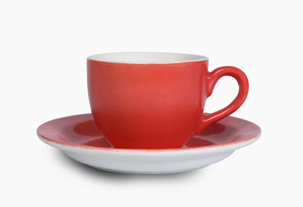 Filiżanka herbaty z talerzykiem — Zdjęcie stockowe