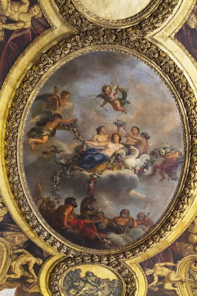 Fresco en Chateau de Versailles —  Fotos de Stock