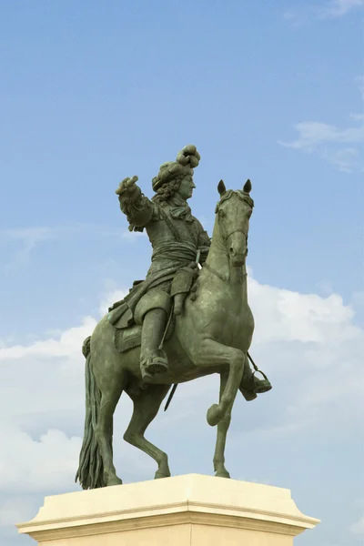 Estátua de louis xiv — Fotografia de Stock
