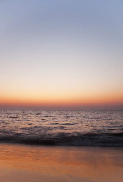 Panoramic view of the sea at dusk — Stock Photo, Image