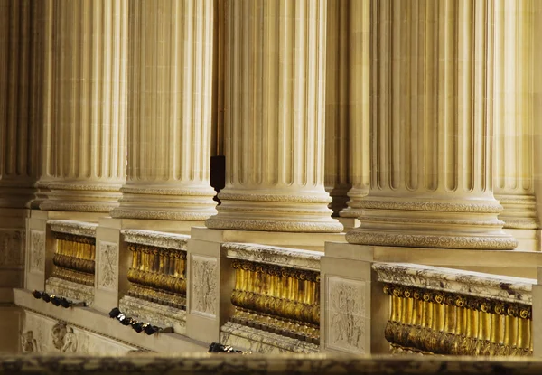 Colonnade in the palace, Chateau de Versailles — Stock Photo, Image