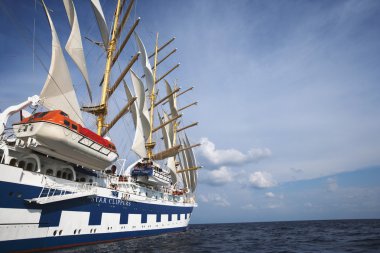 Clipper gemi deniz