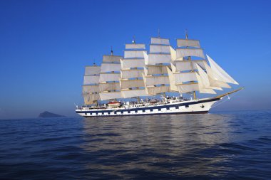 Clipper gemi deniz