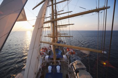 Clipper gemi deniz