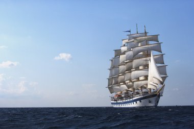 Clipper gemi deniz
