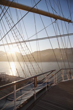 Clipper gemi deniz