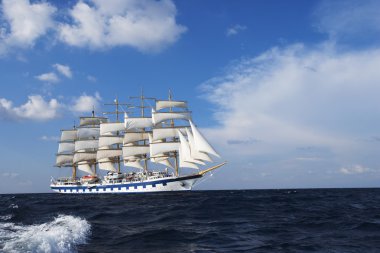 Clipper gemi deniz