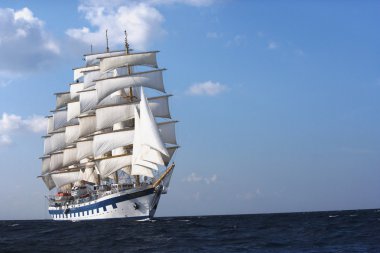 Clipper gemi deniz