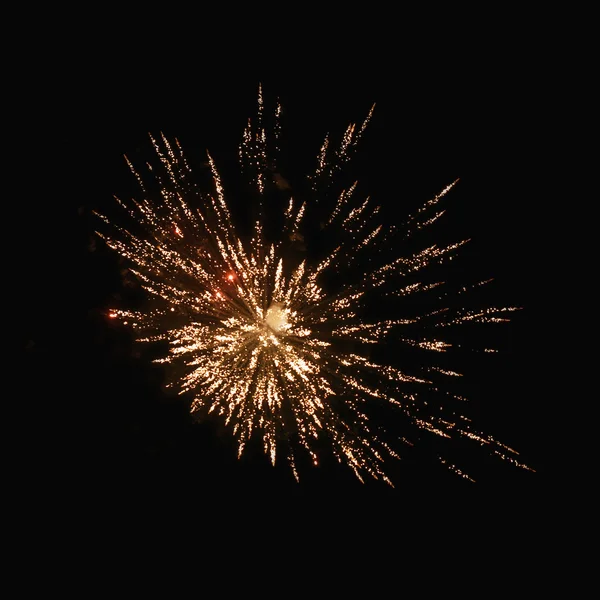 Fireworks display at night — Stock Photo, Image