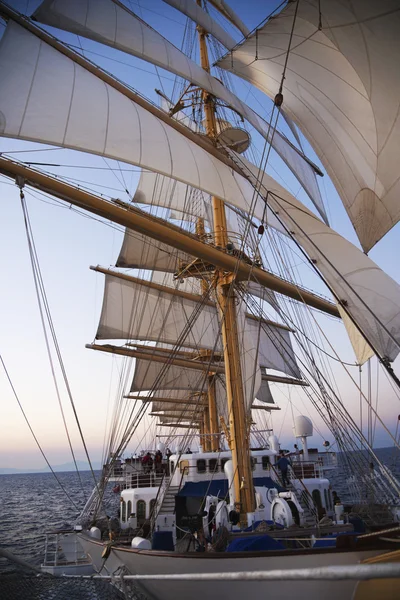 Clipper barco en el mar — Foto de Stock