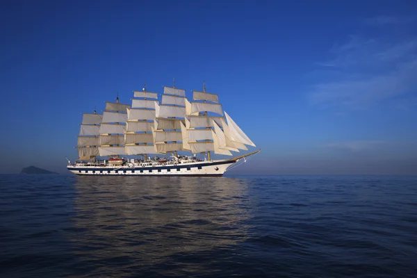 Clipper gemi deniz — Stok fotoğraf