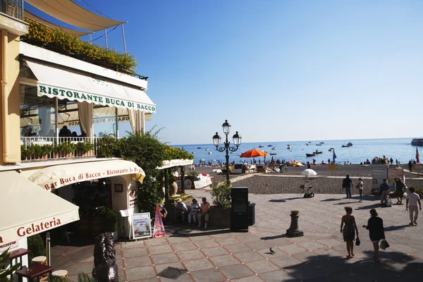 Restaurant am Strand — Stockfoto