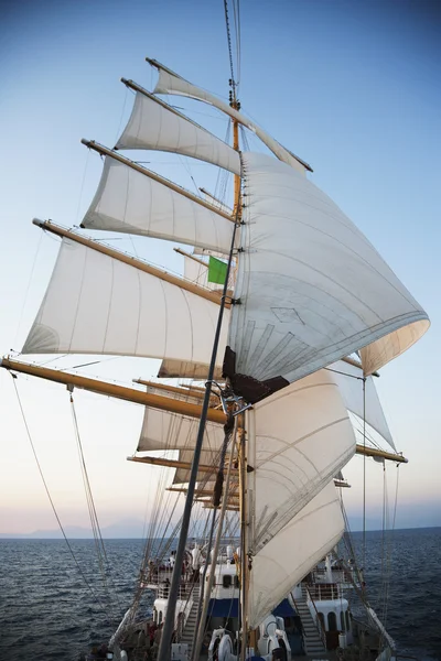 Clipper barco en el mar — Foto de Stock