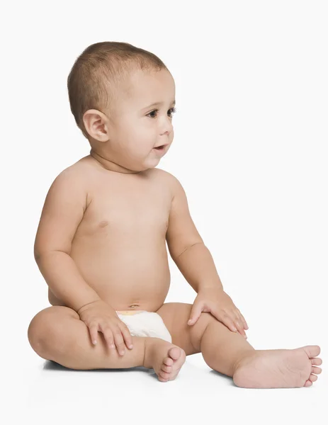 Baby boy smiling — Stock Photo, Image