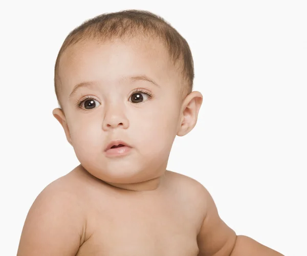 Baby boy thinking — Stock Photo, Image