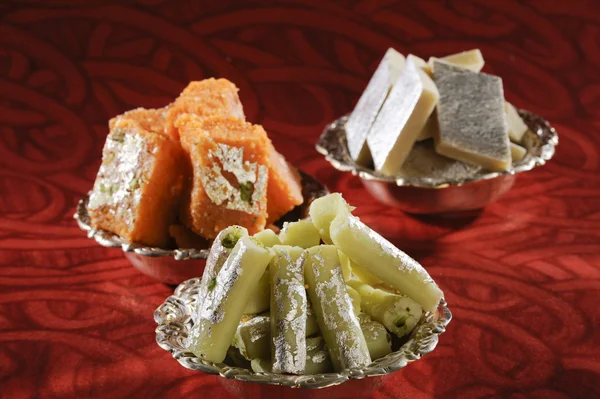 Traditional Indian sweets — Stock Photo, Image