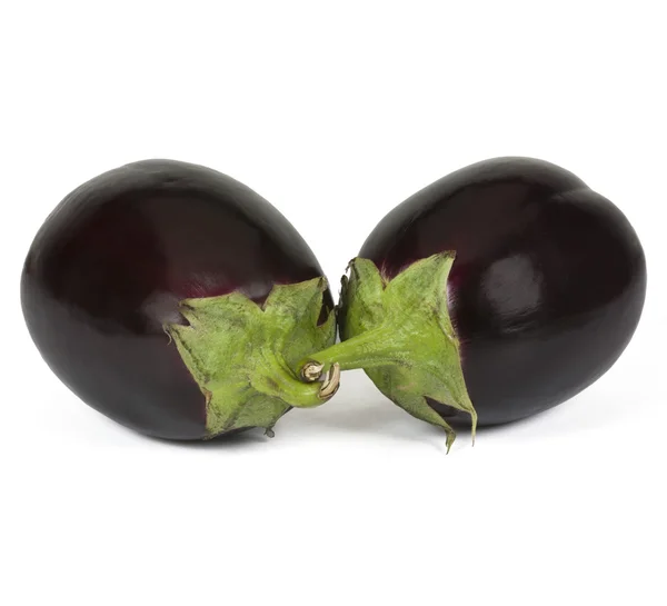 Two eggplants — Stock Photo, Image