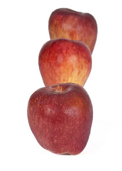 三个苹果 — 图库照片