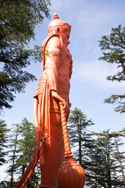 Lord hanuman heykeli jakhoo Tapınağı'nda