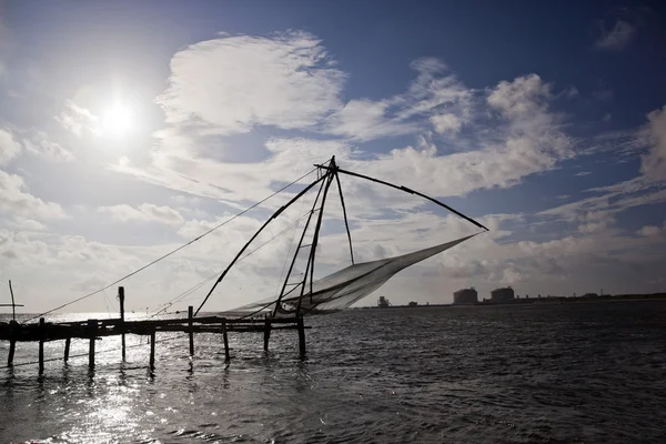 Chinese fishing nets — Stock Photo, Image