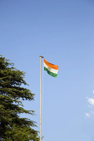 Indiska flagg — Stockfoto
