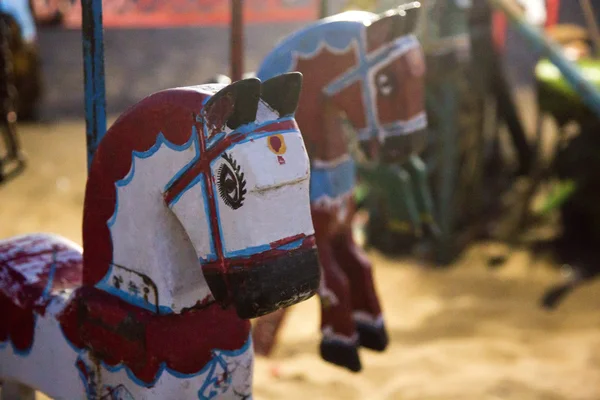 Carousel horses — Stock Photo, Image