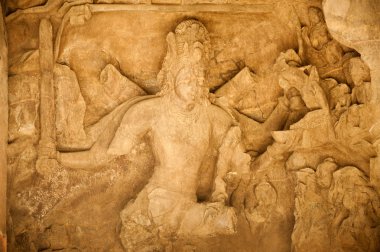 elephanta mağaralar, heykeller