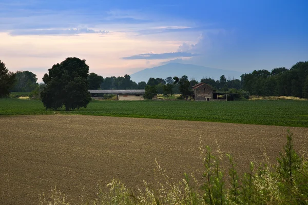 Landwirtschaftliche Flächen — Stockfoto