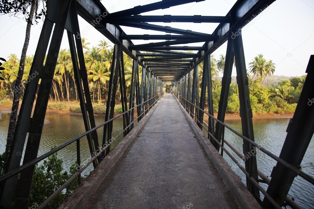 Bridge across a river