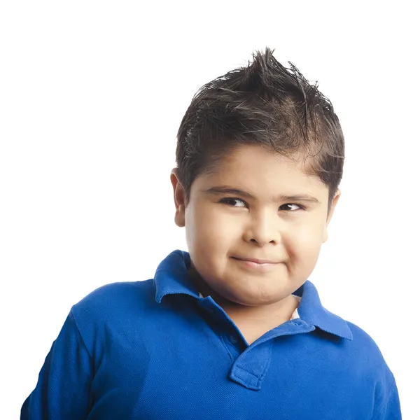 Close-up de um menino sorrindo — Fotografia de Stock