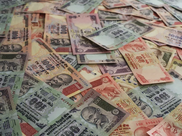 Variations of Indian Rupees — Stock Photo, Image