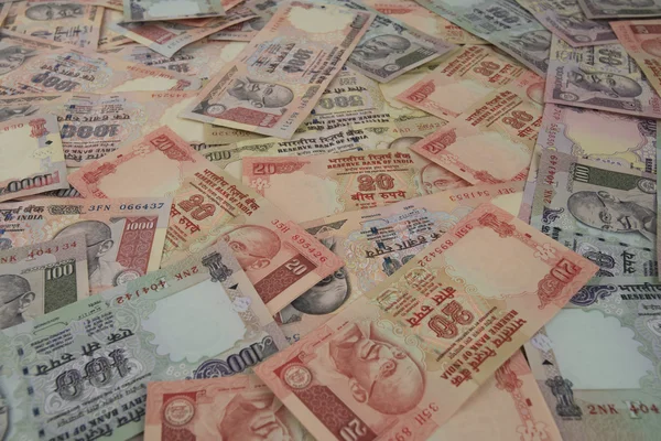 Variações de Rúpias Indianas — Fotografia de Stock